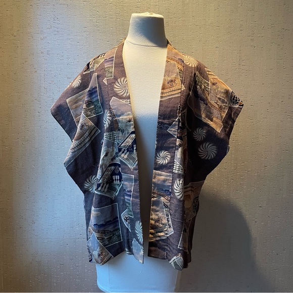 Vintage Jackets & Blazers - Vintage Japanese Jacket/Vest